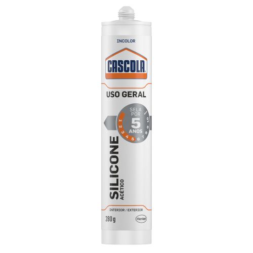 SILICONE USO GERAL CASCOLA 280G INCOLOR