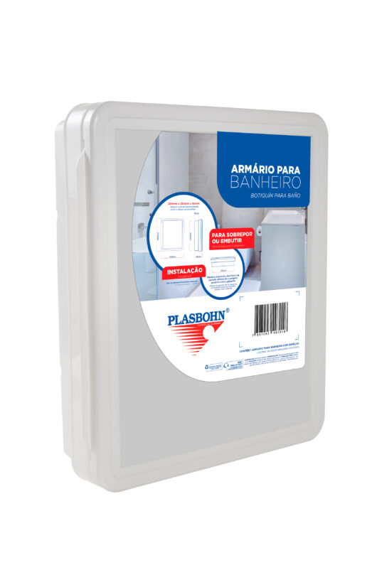 ARMARIO PLAST 35 X 30 X 9CM BR