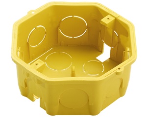 CAIXA LUZ PVC OCTOG FMS 4 X 4 AM