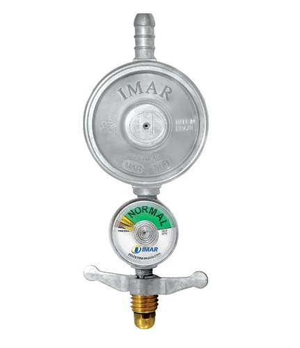 REGULADOR GAS 1KG S/ MANG C/ MANOMETRO
