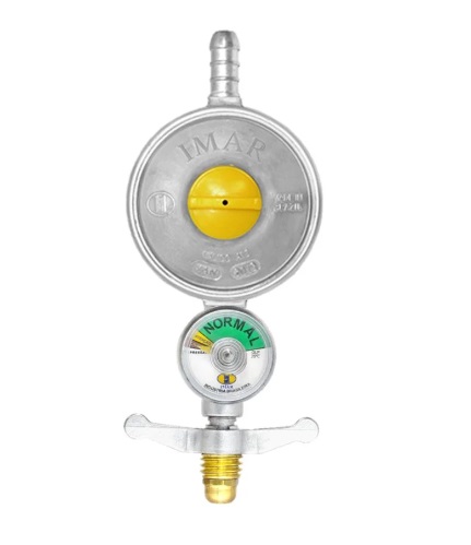 REGULADOR GAS 2KG S/ MANG C/ MANOMETRO