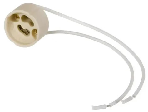 SOQUETE PORCEL GU-10 C/ RABICHO PCT C/ 35UN