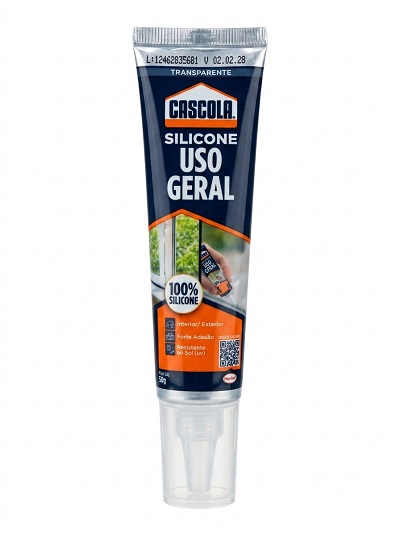 SILICONE USO GERAL CASCOLA 50G INCOLOR