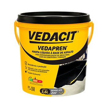 VEDACIT VEDAPREN LAJE PRETO 3.6L